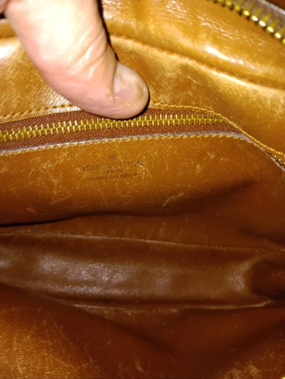Louis Vuitton Vintage Monogram Crossbody Bag